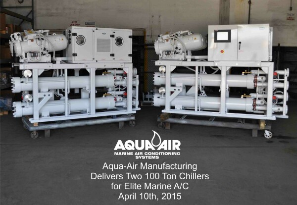 OM100P2VGEK 100 Ton Chiller Unit by Aqua-Air
