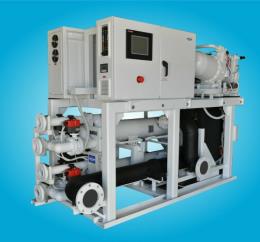 OM100P2VGEK 100 Ton Screw Compressor Chiller by Aqua-Air